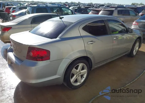 2013 Dodge Avenger Sxt z USA, uszkodzony, nr VIN 1C3CDZCB1DN661570
